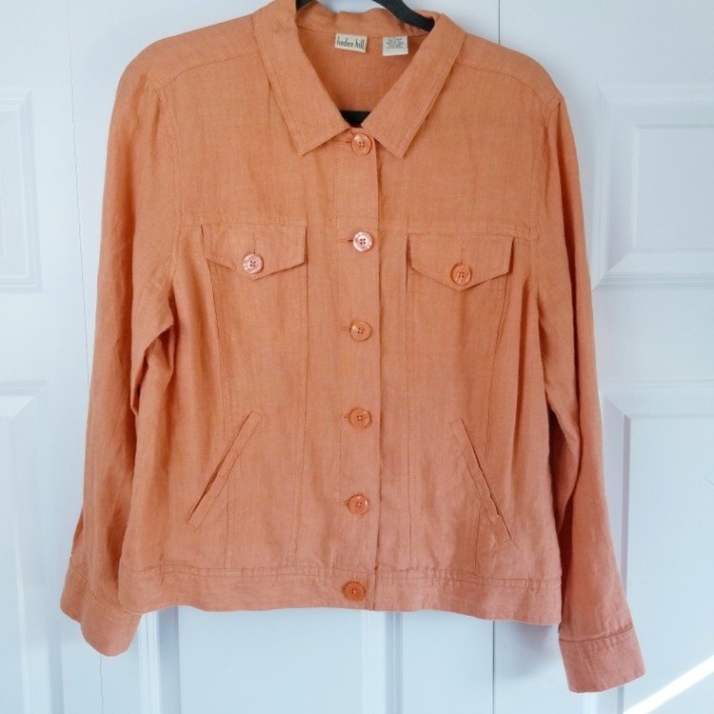 Linden Hill | Linen Sherbet Blazer